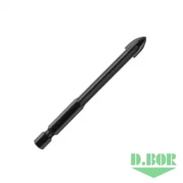 СВЕРЛО ПО СТЕКЛУ И ПЛИТКЕ GLASS 4C 10*90 (АРТ. DB-G4C-H-10) "D.BOR"