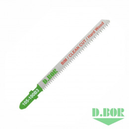 ПИЛКИ ПО ДЕРЕВУ 75/100*1,7 ММ BIM / CLEAN CUT / HARD WOOD (T101AIF) (АРТ. 105-100B3-02) (2 ШТ.) "D.B