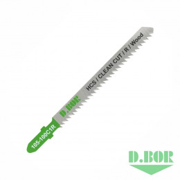 ПИЛКИ ПО ДЕРЕВУ 75/100*2,5 ММ HCS / CLEAN CUT / R / WOOD (T101BR) (АРТ. 105-100C1R-02) (2 ШТ.) "D.BO