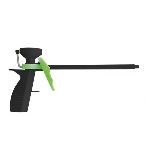 ПИСТОЛЕТ ДЛЯ МОНТАЖНОЙ ПЕНЫ. КОРПУС, СОПЛО, РУКОЯТКА И КУРОК ПЛАСТИКОВЫЕ