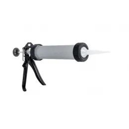 ПИСТОЛЕТ ДЛЯ ГЕРМЕТИКА ЗАКРЫТЫЙ АЛЮМИНИЕВЫЙ КОРПУС, 320МЛ