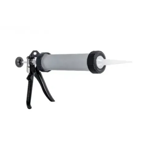 ПИСТОЛЕТ ДЛЯ ГЕРМЕТИКА ЗАКРЫТЫЙ АЛЮМИНИЕВЫЙ КОРПУС, 320МЛ