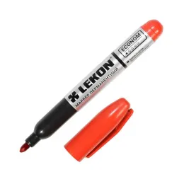 МАРКЕР КРАСНЫЙ  ПЕРМАНЕНТНЫЙ (ВОДОСТОЙКИЙ/СВЕТОСТОЙКИЙ)   ТОЛЩ 3 ММ  012413