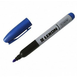 МАРКЕР СИНИЙ  ПЕРМАНЕНТНЫЙ (ВОДОСТОЙКИЙ/СВЕТОСТОЙКИЙ)   ТОЛЩ 3 ММ  012463