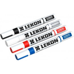 МАРКЕР-КРАСКА  (НИТРОЭМАЛЬ)  БЕЛЫЙ   ТОЛЩ 4 ММ  011904