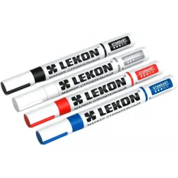 МАРКЕР-КРАСКА  (НИТРОЭМАЛЬ)  СИНИЙ   ТОЛЩ 4 ММ  011604