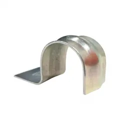 ОДНОЛАПКОВАЯ СКОБА МЕТАЛЛИЧЕСКАЯ  СМО 21-22 (БЕЗ ОТВЕРСТИЙ) (100 ШТ/УП)