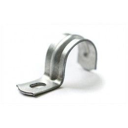 СКОБА МЕТАЛ ОДНОЛАПКОВАЯ СМО 25-26 (100 ШТ/УП) С ОТВЕРСТ