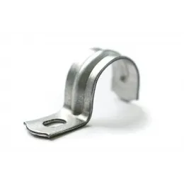 СКОБА МЕТАЛ ОДНОЛАПКОВАЯ СМО 48-50 (100 ШТ/УП) С ОТВЕРСТ
