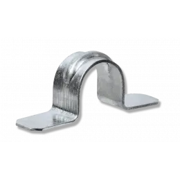 СКОБА МЕТАЛЛИЧЕСКАЯ ДВУХЛАПКОВАЯ СМД 16-17 (БЕЗ ОТВЕРСТИЙ) (100 ШТ/УП)