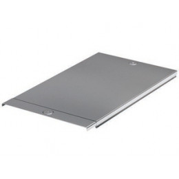 Крышка на лоток с заземлением основание 50мм L=20 00 нержавеющая сталь