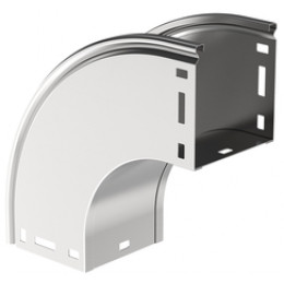 Поворот плавн. 90град тип В20 ESCA 100х150мм