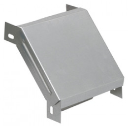 Поворот на 90 гр. вертикальный внешний 80х500 RAL