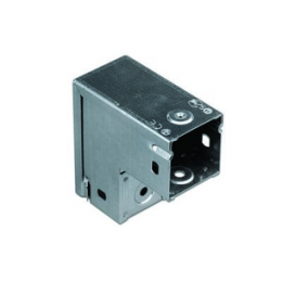 Угол вертикальный вниз 90 градусов 50х50 глухой цинк-ламельный