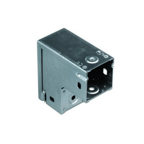 Угол вертикальный вниз 90 градусов 50х50 глухой цинк-ламельный