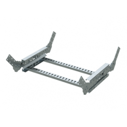 Угол вертикальный лестничный 100х500 цинк-ламельный