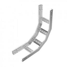 Угол вертикальный лестничный внутренний "БЫСТРЫЙ МОНТАЖ" 90 град 50х200 | LNLS90*50*200*1.2 | КМ-профиль