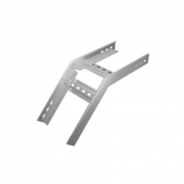 Угол вертикальный лестничный внешний 45 град 100х300 | LVL45*100*300*1.5 | КМ-профиль