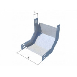 Угол внутренний вертикальный 90 градусов 50х300 | NL90*50*300 | КМ-профиль