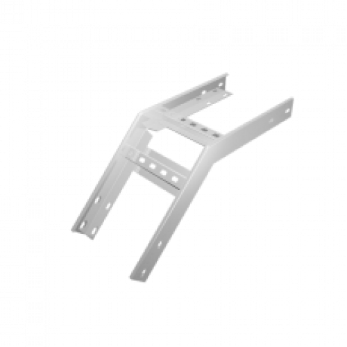 Угол вертикальный лестничный внешний "БЫСТРЫЙ МОНТАЖ" 45 град 50х200 | LVLS45*50*200*1.5 | КМ-профиль