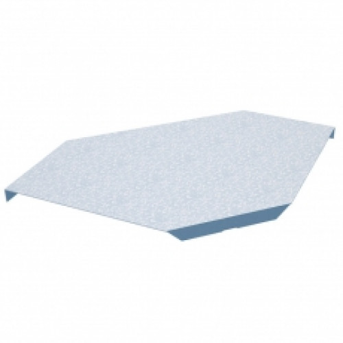 Крышка угла горизонтального 90х400 | KLGL90*400 | КМ-профиль