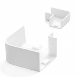 Поворот на 90 градусов 40х40 (4 шт/комп) | PR08.2846 | Промрукав