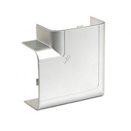 Угол плоский 140х50 мм серый металлик