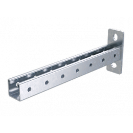 Кронштейн одиночный LAS 41х41 основание 600мм горячеоцинкованный