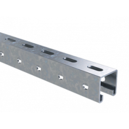 Профиль C-образный 41х41 L6000 толщина 2.5мм цинк-ламельный