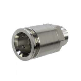 Муфта труба-коробка D=16мм IP66/IP67 М16х1.5 нержавеющая сталь AISI 316L