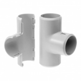 Тройник разборный д25 (1шт/200шт уп/кор) | PR.07325м | Промрукав