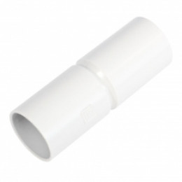 Патрубок-муфта белая д20 (70шт/840шт уп/кор) | PR.01720б | Промрукав