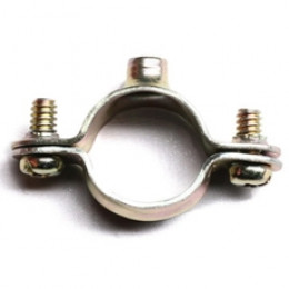 Хомут стальной М6 D=16мм с внутренней резьбой